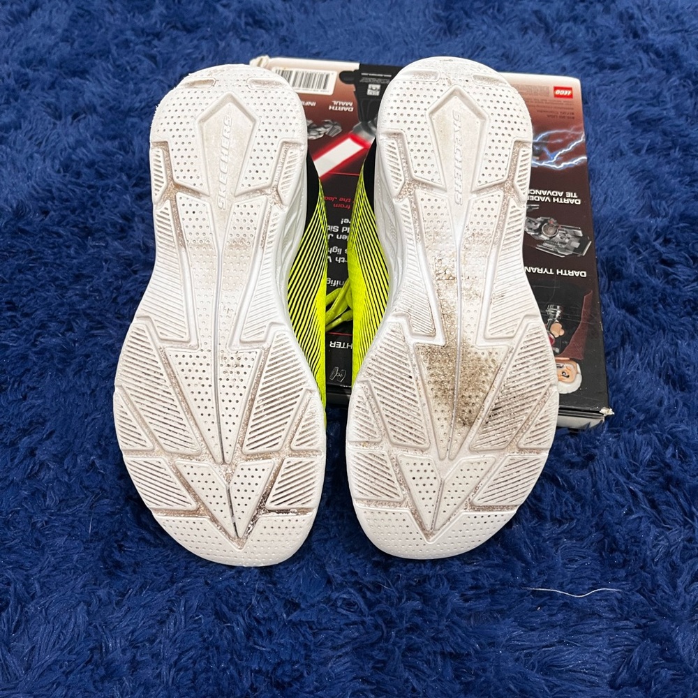 Skechers Kids' Lime Green Sneakers - Picture 7 of 11